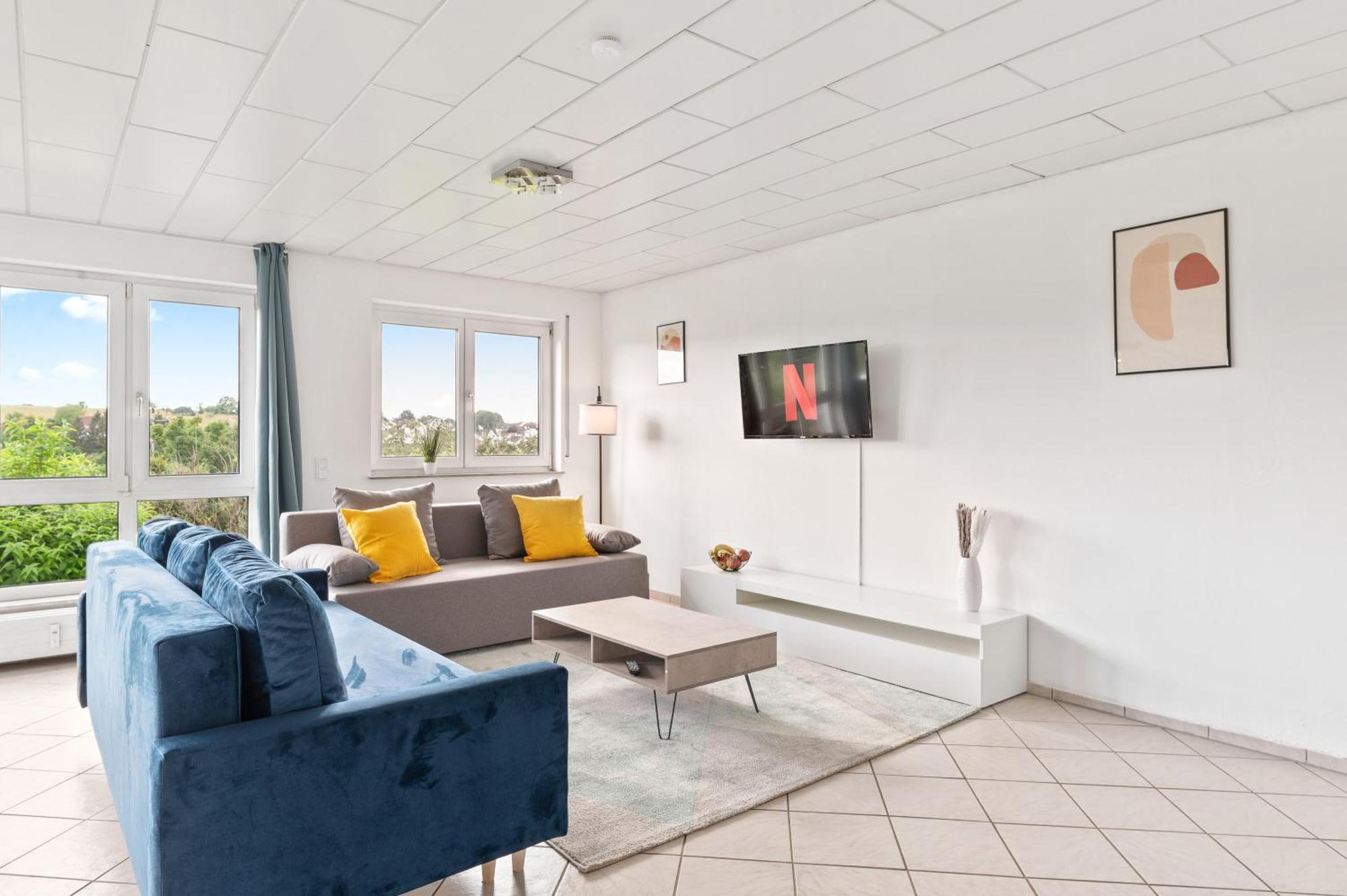 Sunshine - 4 Personen Airport Messe Mit Tg-Garage Appartement Ostfildern Buitenkant foto